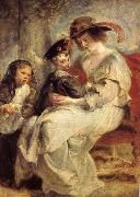 Peter Paul Rubens Helen and her children Spain oil painting artist